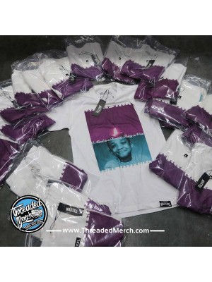 25 Custom Alstyle DTG White Tees Special 