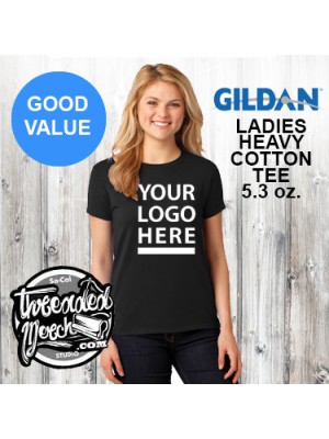 Gildan #G500L Gildan Ladies' Heavy Cotton™ 5.3 oz. T-Shirt