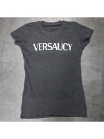Versaucy Fresh - Women's V Neck - Charcoal