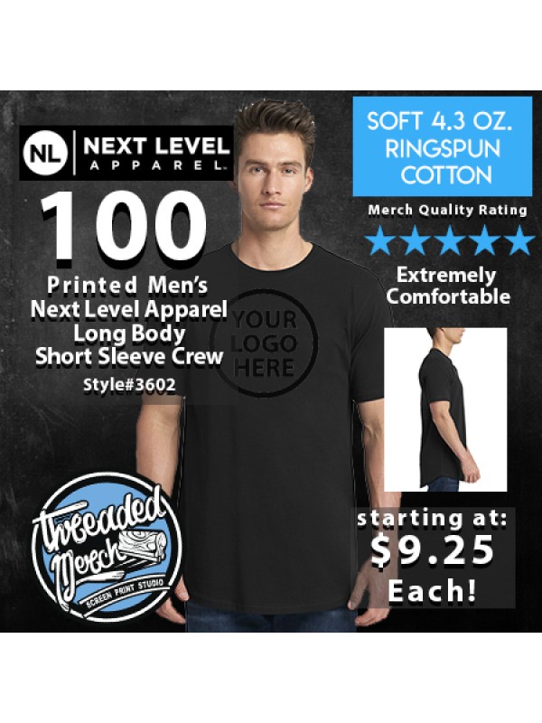 Next Level 3600 Unisex Cotton T-Shirt - Premium Quality