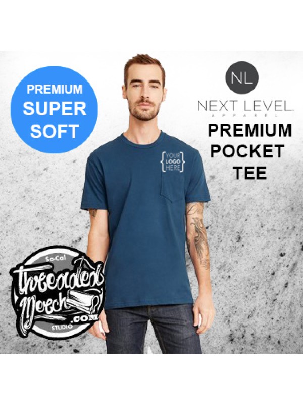 NEXT LEVEL 3605 COTTON POCKET CREW 