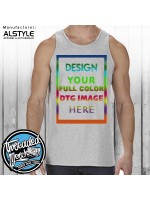 1307 100% Cotton Adult Tank Top 6.0 oz. - DTG Printing